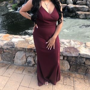 David’s bridal bridesmaid dress